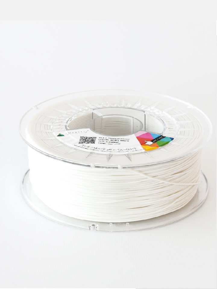 Filamento PLA 1 kg 1.75mm blanco